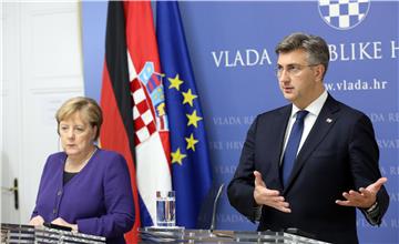 Plenković primio Merkel