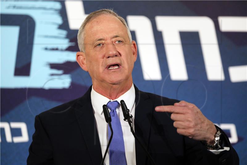 Benny Gantz rekao da ne može sastaviti izraelsku vladu