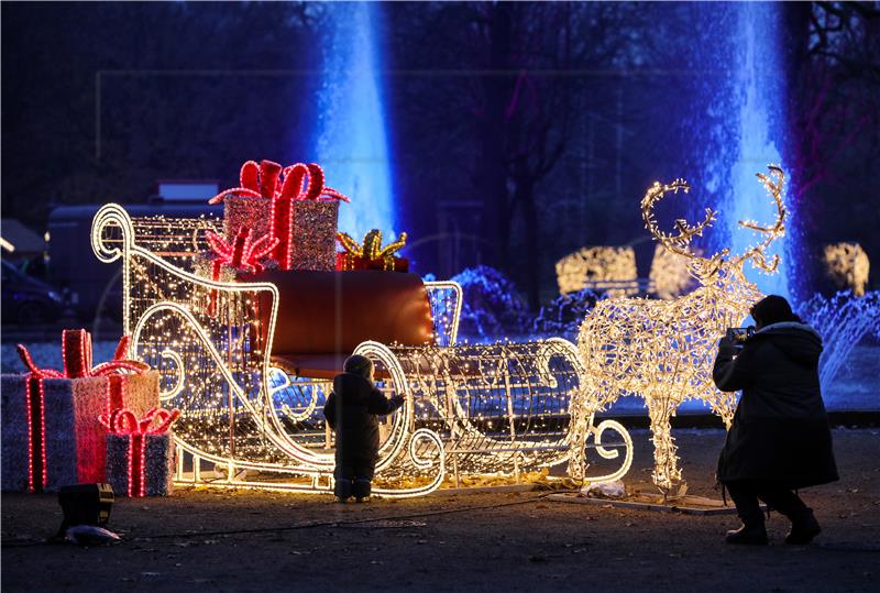 GERMANY CHRISTMAS TIERPARK