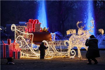 GERMANY CHRISTMAS TIERPARK