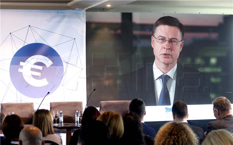 Dombrovskis: Hrvatska bi u ERM II mogla ući u drugoj polovini 2020.