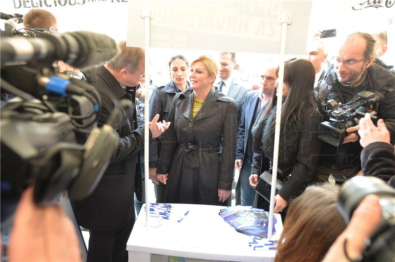 Grabar-Kitarovic responds to Milanovic's criticism over arms smuggling scandal