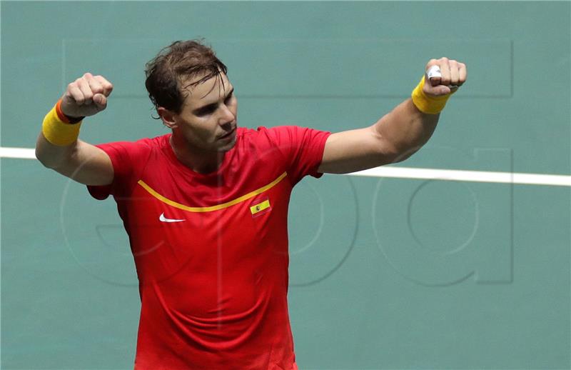 Davis Cup: Nadal odveo Španjolsku u polufinale 