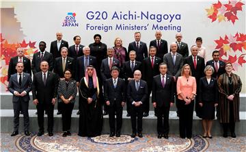 JAPAN DIPLOMACY G20 FOREIGN MINISTERS MEETING