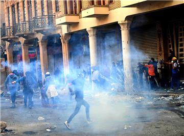 IRAQ PROTESTS IN BAGHDAD