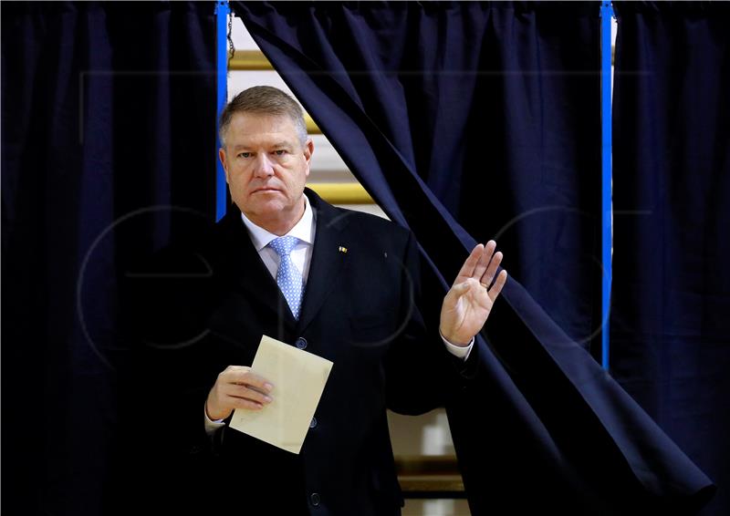 ROMANIA PRESIDENTIAL ELECTIONS RUNOFF