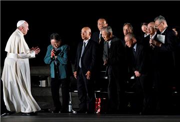 JAPAN POPE FRANCIS VISIT