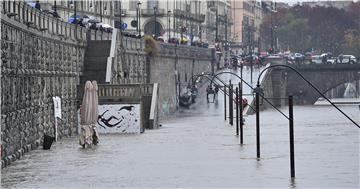 ITALY WEATHER TURIN FLOOD RAINS