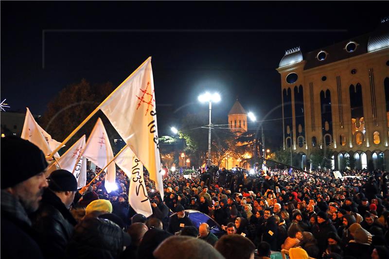 Tisuće prosvjednika u Gruziji traži izbornu reformu