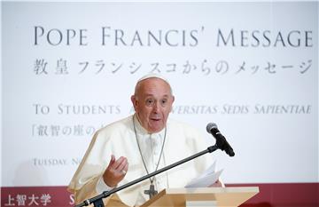 Pope Francis visits Japan