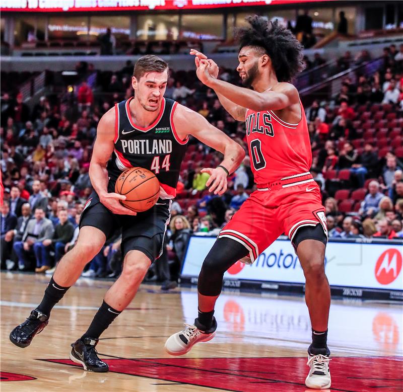 Portland Trail Blazers at Chicago Bulls