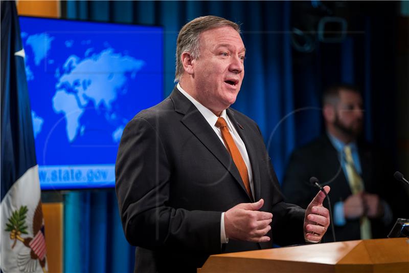 USA STATE DEPARTMENT POMPEO