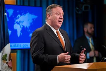 USA STATE DEPARTMENT POMPEO