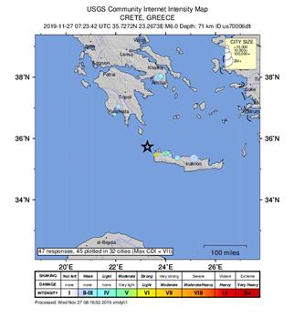 GREECE EARTHQUAKE