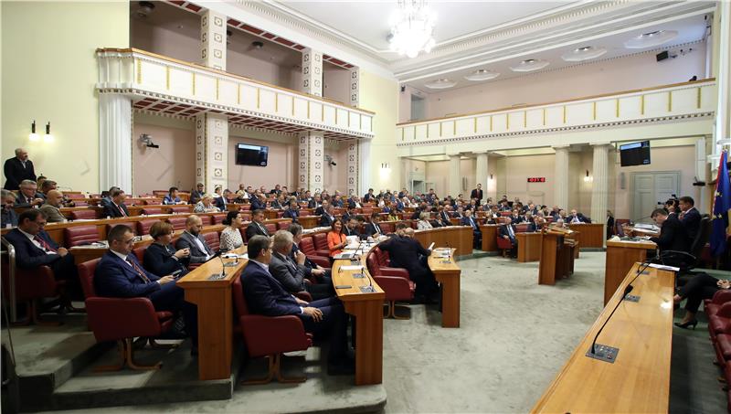 Sabor počeo novu sjednicu, zasjedat će do sredine prosinca