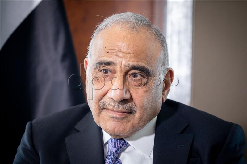 Iraqi Prime Minister Adil Abdul-Mahdi