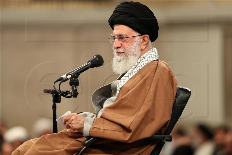 IRAN PROTESTS KHAMENEI