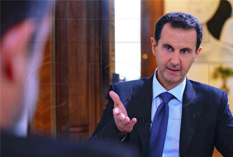 SYRIA GOVERNMENT ASSAD INTERVIEW