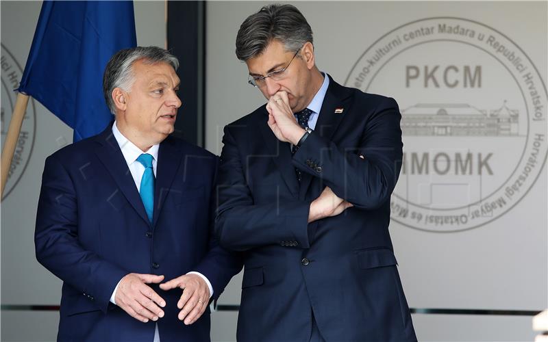 Plenković i Orban u Osijeku