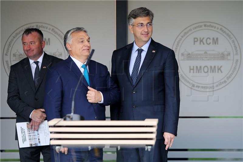 Plenković i Orban u Osijeku