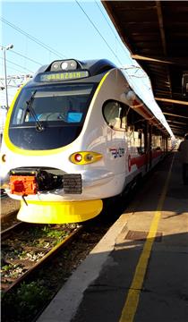 New diesel electric train put into traffic