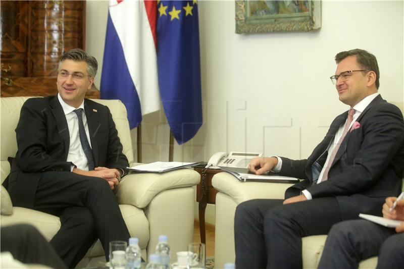 Plenković primio potpredsjednika Vlade za europske i euroatlantske integracije Ukrajine