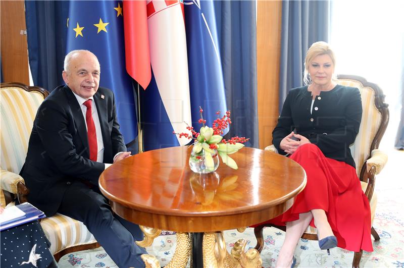 Switzerland, Croatia want to additionally promote cooperation