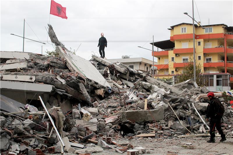 Albanija prekida potragu za preživjelima nakon potresa