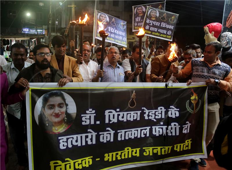 INDIA CRIME RAPE PROTEST