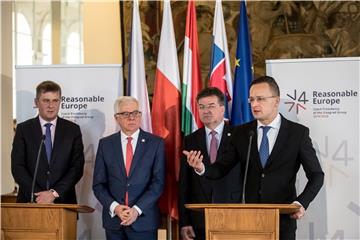 CZECH REPUBLIC VISEGRAD GROUP MEETING