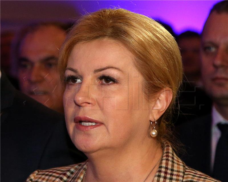 Grabar-Kitarovic comments on teachers' strike