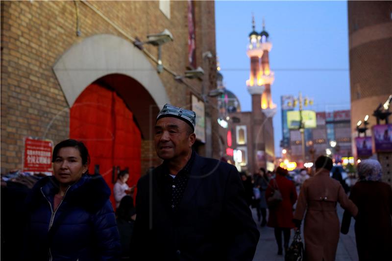 (FILE) CHINA USA DIPLOMACY UIGHUR ETHNIC MINORITY