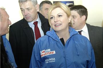 Kolinda Grabar-Kitarović posjetila rodni Grobnik