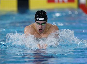 BRITAIN SWIMMING SHORT COURSE EUROPEAN CHAMPIONSHIPS