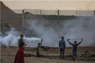 MIDEAST ISRAEL PALESTINIANS CLASHES EASTERN GAZA STRIP