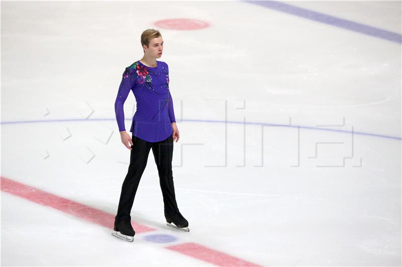 American Jason Brown wins gold at 52nd Golden Spin of Zagreb figure skating championships