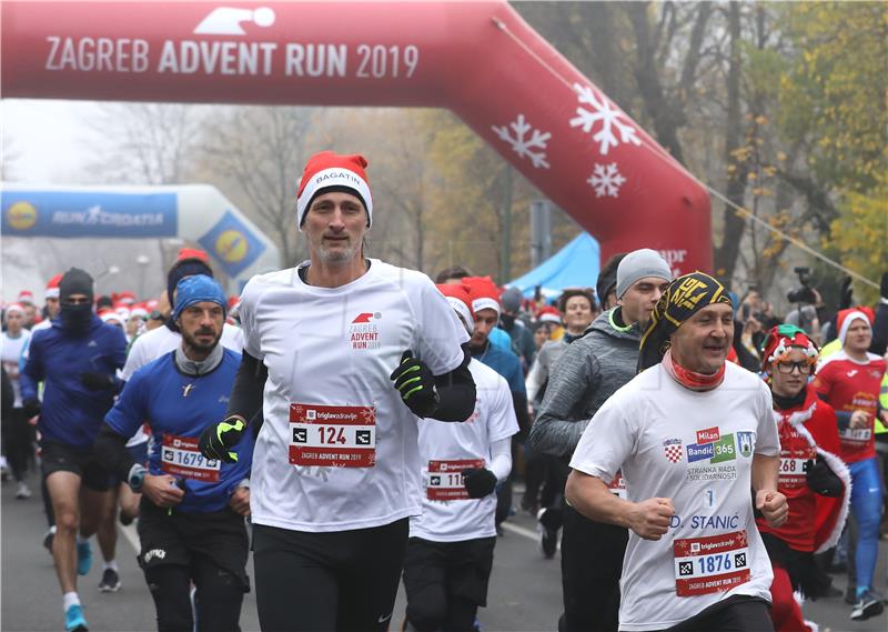 Humanitarna utrka Zagreb Advent Run 2019