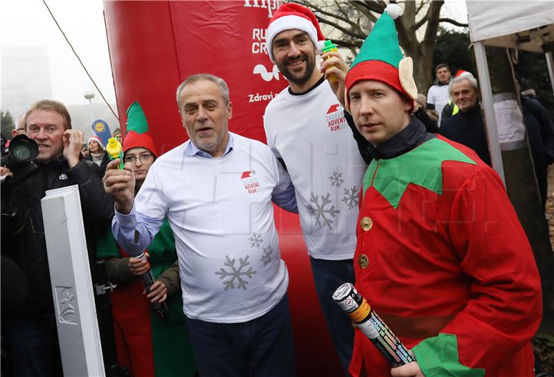 Humanitarna utrka Zagreb Advent Run 2019