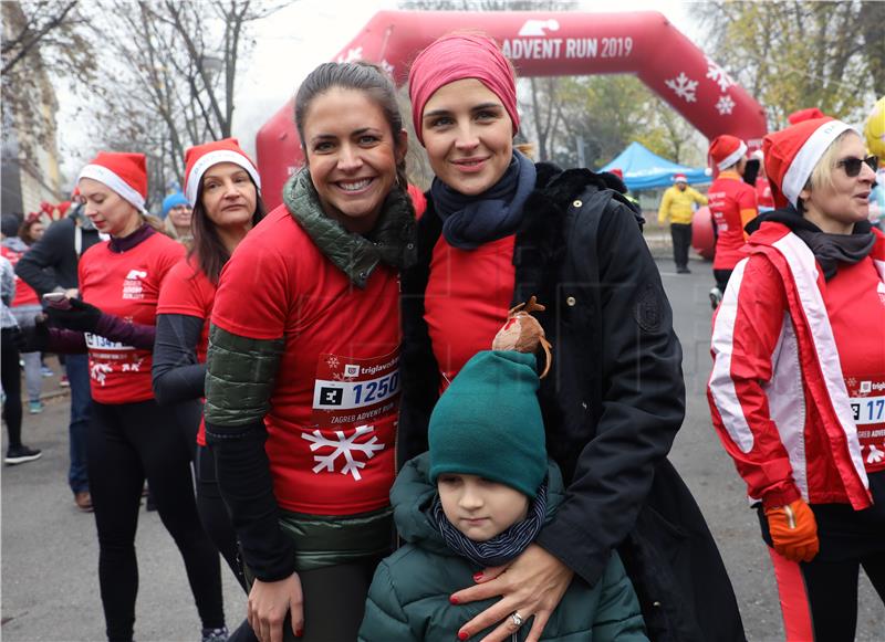 Humanitarna utrka Zagreb Advent Run 2019