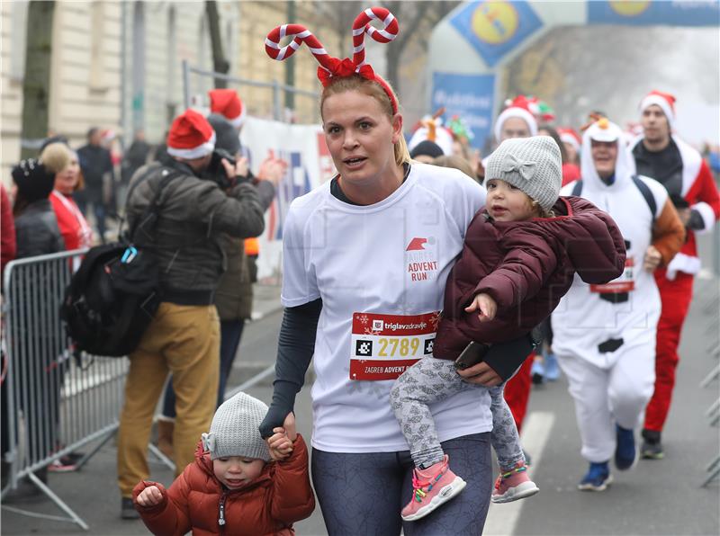 Humanitarna utrka Zagreb Advent Run 2019