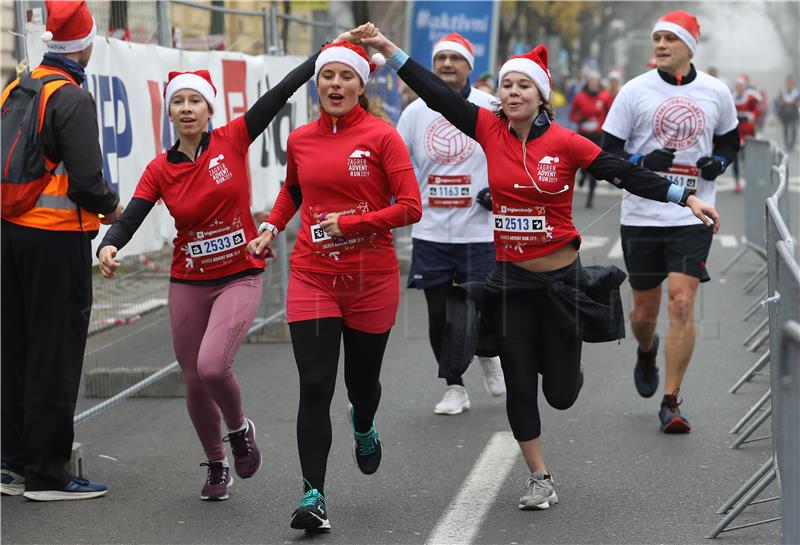 Humanitarna utrka Zagreb Advent Run 2019