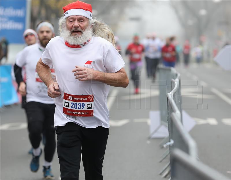 Humanitarna utrka Zagreb Advent Run 2019