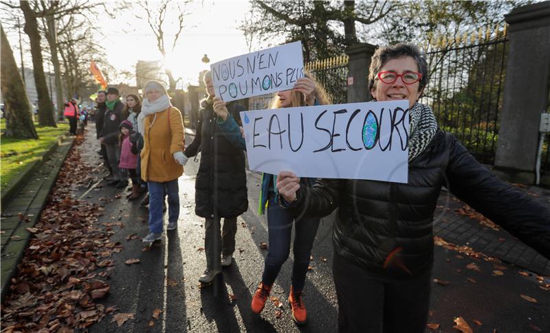 BELGIUM CLIMATE CHANGE PROTEST