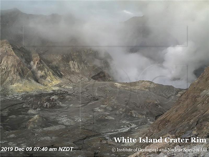 NEW ZEALAND VOLCANIC ERUPTION