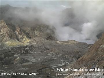 NEW ZEALAND VOLCANIC ERUPTION