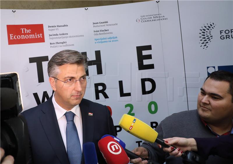 Plenkovic: A vote for Skoro is a vote for Milanovic