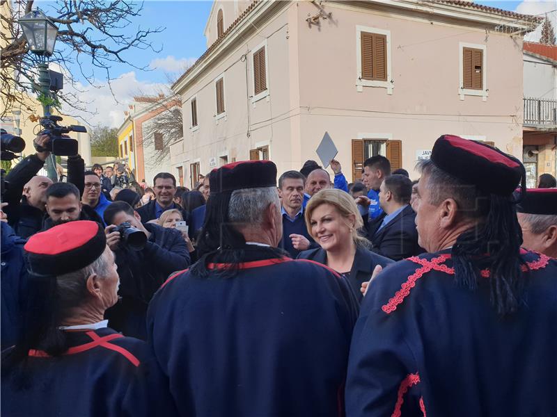  Kandidatkinja Kolinda Grabar-Kitarović u Zadarskoj županiji  