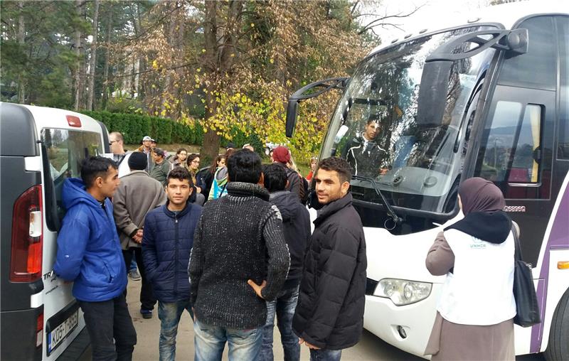 Illegal migrants relocated from Vucjak camp to former army barracks near Sarajevo