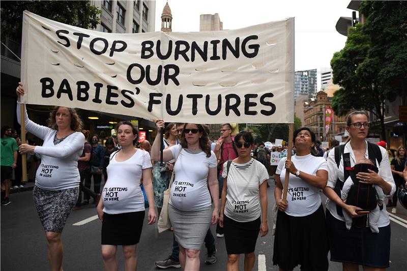 AUSTRALIA PROTEST CLIMATE EMERGENCY