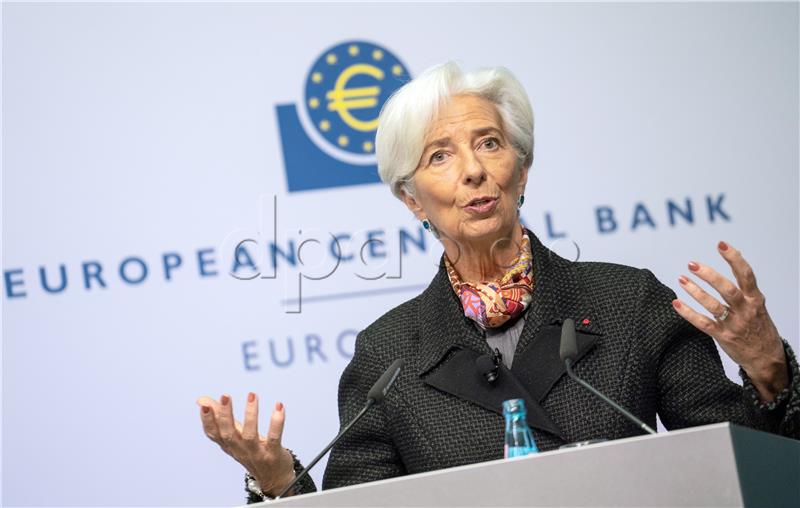 ECB chief Christine Lagarde